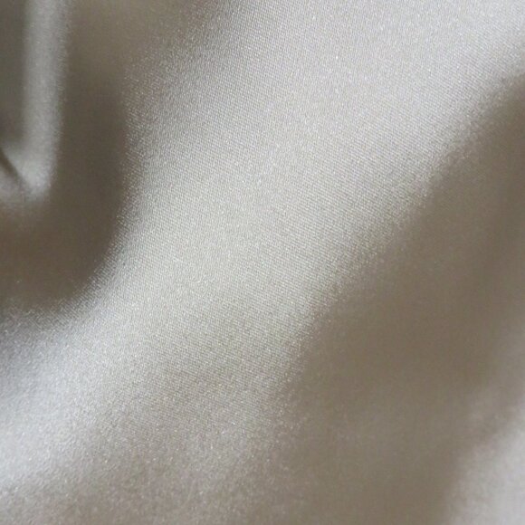 Sally LAPOINTE khaki SILK sheath dress one shoulder sheer mesh cocktail NWT sz 0 - Picture 6 of 10